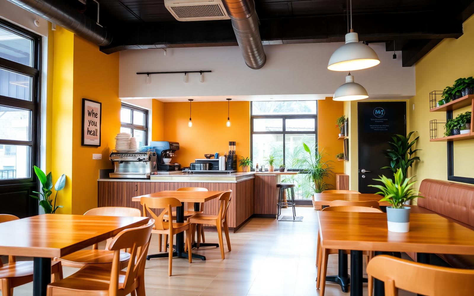 Shamba Coffee-Resto-Bar interior